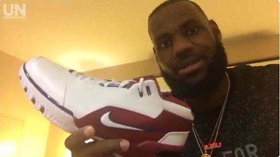 Lebron first outlet signature shoe